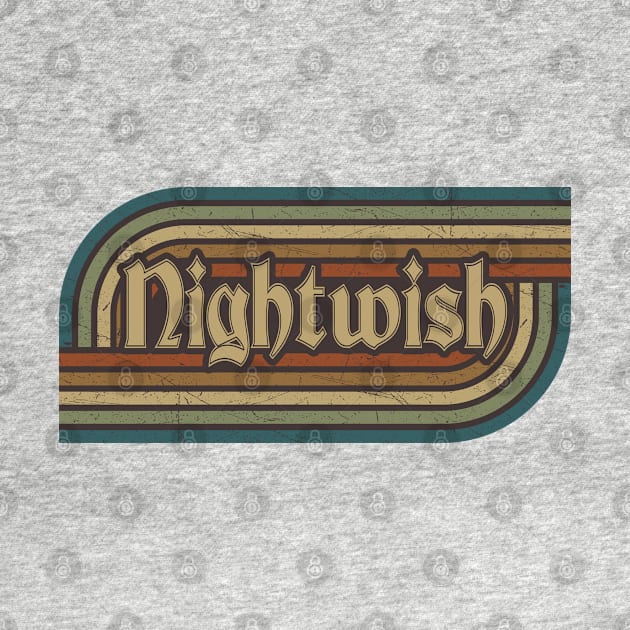 Nightwish Vintage Stripes by paintallday